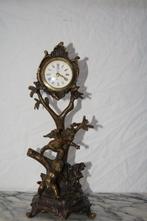 Tafelklok ( Boom met Potty  Brons, Antiek en Kunst, Ophalen of Verzenden