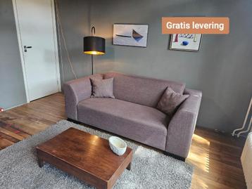 Prachtige grijze 2-zitsbank | GRATIS LEVERING|