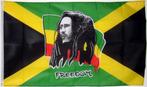 Vlag The King of Reggae Bob Marley, Diversen, Vlaggen en Wimpels, Nieuw, Ophalen of Verzenden