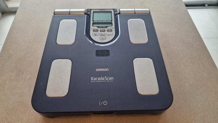 OMRON Karda Scan BF511, Witgoed en Apparatuur, Weegschalen, Zo goed als nieuw, Digitaal, Personenweegschaal, 1 tot 500 gram, 100 kg of meer