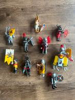 Playmobil ridderset 10 figuren, Ophalen of Verzenden, Zo goed als nieuw