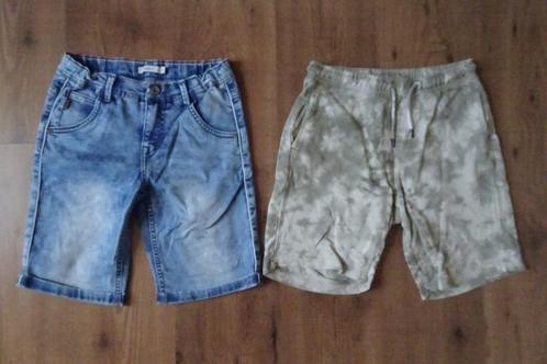 twee korte broeken maat 152/158, Kinderen en Baby's, Kinderkleding | Maat 152, Zo goed als nieuw, Jongen, Broek, Ophalen
