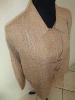 emok valt als maat XL oksel tot oksel 60 cm, Beige, Maat 46/48 (XL) of groter, Ophalen of Verzenden, Zo goed als nieuw