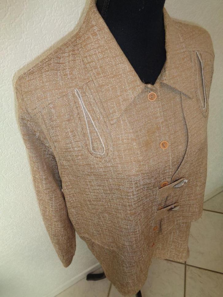 emok valt als maat XL oksel tot oksel 60 cm, Kleding | Dames, Blouses en Tunieken, Zo goed als nieuw, Maat 46/48 (XL) of groter