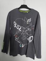 Longsleeve mt 146/152 (skateboards) m.l.m. grijs-wit ZN, Kinderen en Baby's, Kinderkleding | Maat 146, Jongen, C&A, Ophalen of Verzenden