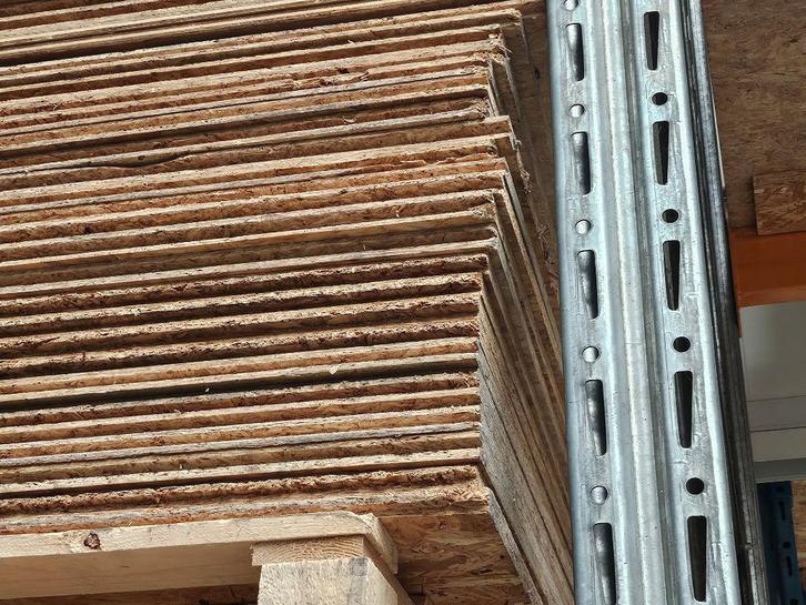 osb platen, Doe-het-zelf en Verbouw, Hout en Planken, Zo goed als nieuw, Overige typen, Overige houtsoorten, Minder dan 200 cm