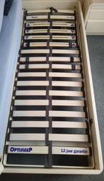 Lattenbodem, Ophalen, Gebruikt, Eenpersoons, 210 cm