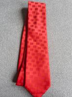 DB spoorwegen (Deutsche Bahn) Stropdas, Ophalen of Verzenden, Met patroon, Rood, DB