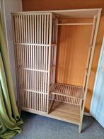 NORDKISA bamboe kledingkast, 50 tot 75 cm, Zo goed als nieuw, 200 cm of meer, Ophalen