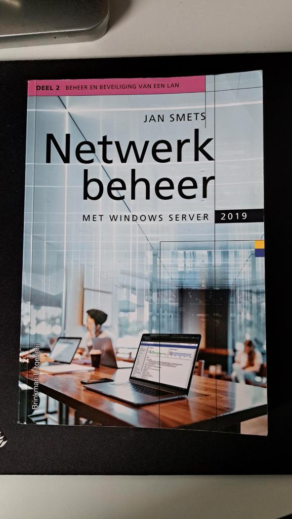 Netwerkbeheer met Windows Server Deel 2, Boeken, Studieboeken en Cursussen, Zo goed als nieuw, MBO, Beta, Ophalen of Verzenden