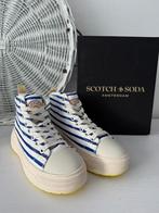 NIEUW > Blauw/Witte sneaker / 42 / Scotch & Soda, Nieuw, Scotch & Soda, Sneakers of Gympen, Verzenden