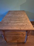 Eettafel antiek grenen, Huis en Inrichting, Tafels | Eettafels, Ophalen, Gebruikt, 50 tot 100 cm, 150 tot 200 cm