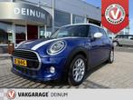 MINI Mini 1.5 Cooper Chili 5-deurs Led verl, Climate contr,, 12 maanden, Gebruikt, Blauw, Bedrijf