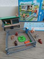Playmobil Konijnenhok met buitenren - 6140, Ophalen of Verzenden, Zo goed als nieuw, Complete set