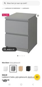 2nachtkastjes Malm, Ophalen, Zo goed als nieuw