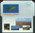 ASCENSION 2002 Postage Paid Green Turtle Airletter, Mint., Postzegels en Munten, Verzenden, Postfris, Dier of Natuur
