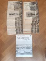 Vliegwereld 1943 & 1944 ,krant over luchtvaart,, Ophalen of Verzenden, Kaart, Foto of Prent