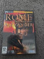 PC Game Rome Total War Alexander, Spelcomputers en Games, Gebruikt, 1 speler, Ophalen of Verzenden, Strategie en Constructie