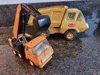 Tonka kiepwagen en graafmachine, Kinderen en Baby's, Speelgoed | Speelgoedvoertuigen, Ophalen, Gebruikt
