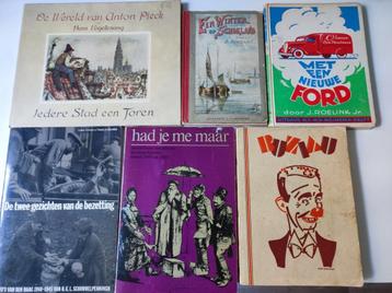 Diverse oude boeken o.. Buziau beschikbaar voor biedingen