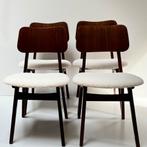 Prachtige vintage eetkamerstoelen jaren 60, Huis en Inrichting, Stoelen, Ophalen, Zo goed als nieuw, Vier