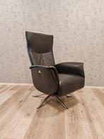 Hjort Knudsen leren relax fauteuil handmatig, Huis en Inrichting, Fauteuils, Gebruikt, Ophalen of Verzenden, Nvt, Leer