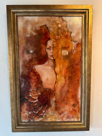 Schilderij Time - Wendy Winsser - 2000 beschikbaar voor biedingen