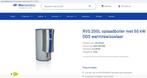 Itho200L RVS oplaadboiler buffervat hygiëneboiler verwarming, Ophalen, Gebruikt, Overige typen, 60 tot 150 cm
