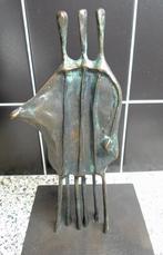 Bronzen kunstwerk gesigneerd Ludwig Ulrich, Antiek en Kunst, Ophalen