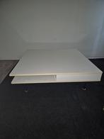 Hoogglans witte IKEA tafel (Z.S.M. weg!), Huis en Inrichting, Ophalen, Gebruikt, 50 tot 100 cm, Vierkant