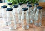 10 glazen sap flesjes 250ml, Ophalen of Verzenden, Overige typen