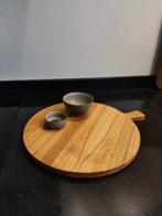 Luxe nieuwe borrelplanken, massief beukenhout, handmade!, Ophalen of Verzenden, Nieuw