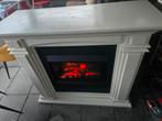 Sfeerhaard met verwarming, Huis en Inrichting, Haarden, Ophalen, Zo goed als nieuw, Vrijstaande haard, Elektrische haard
