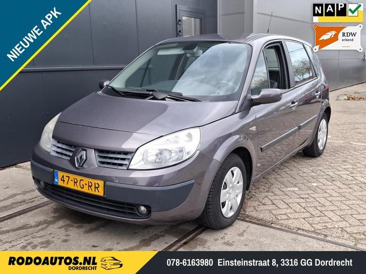 Renault Scénic 1.6-16V Privilege Comfort 152 dkm ✅ Nw APK, Auto's, Renault, Bedrijf, Scénic, ABS, Airbags, Airconditioning, Boordcomputer
