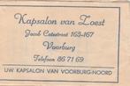 Kapsalon van Zoest Jacob Catsstraat Voorburg - Noord, Ophalen of Verzenden