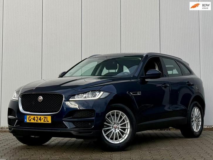 Jaguar F-PACE 2.0 Pure AWD 20d Navi Led Automaat, Auto's, Jaguar, Bedrijf, Te koop, F-Pace, 4x4, ABS, Achteruitrijcamera, Airbags