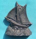 Jaren 1920 BRONZEN ZEILBOAT SCHIP ZEILEN, Antiek en Kunst, Verzenden