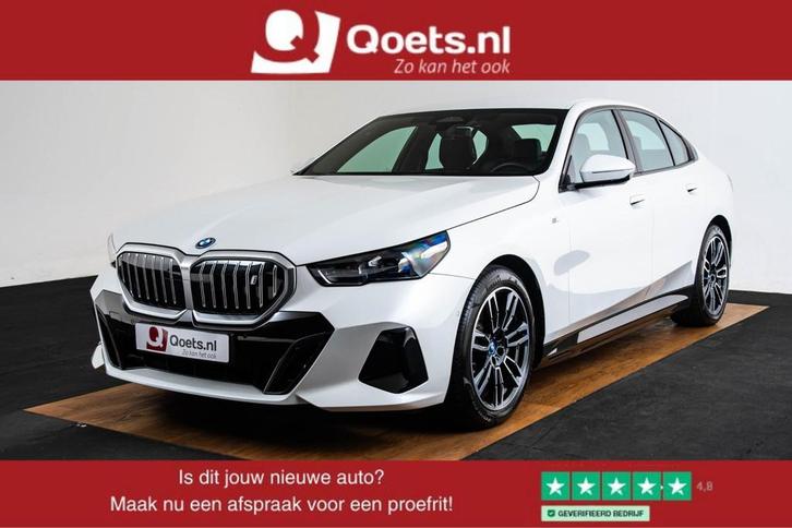 BMW i5 eDrive40 84 kWh M Sport - Trekhaak - Elektrisch verwa, Auto's, BMW, Bedrijf, Te koop, i5, ABS, Achteruitrijcamera, Airbags