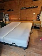 Auping Royaal 180x210 met matrassen en achterwand, Gebruikt, 210 cm, Tweepersoons, Ophalen of Verzenden