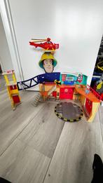 Brandweerman Sam Mega brandweerkazerne + Wallaby + Jupiter, Kinderen en Baby's, Speelgoed | Speelgoedvoertuigen, Ophalen of Verzenden