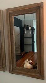 Set van 2 mooie spiegels Woood, Ophalen, Minder dan 50 cm, Zo goed als nieuw, Minder dan 100 cm