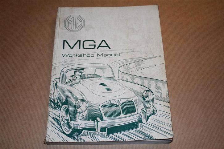 MG - MGA Workshop Manual - Series MGA 1500, 1600, Auto diversen, Handleidingen en Instructieboekjes, Ophalen of Verzenden
