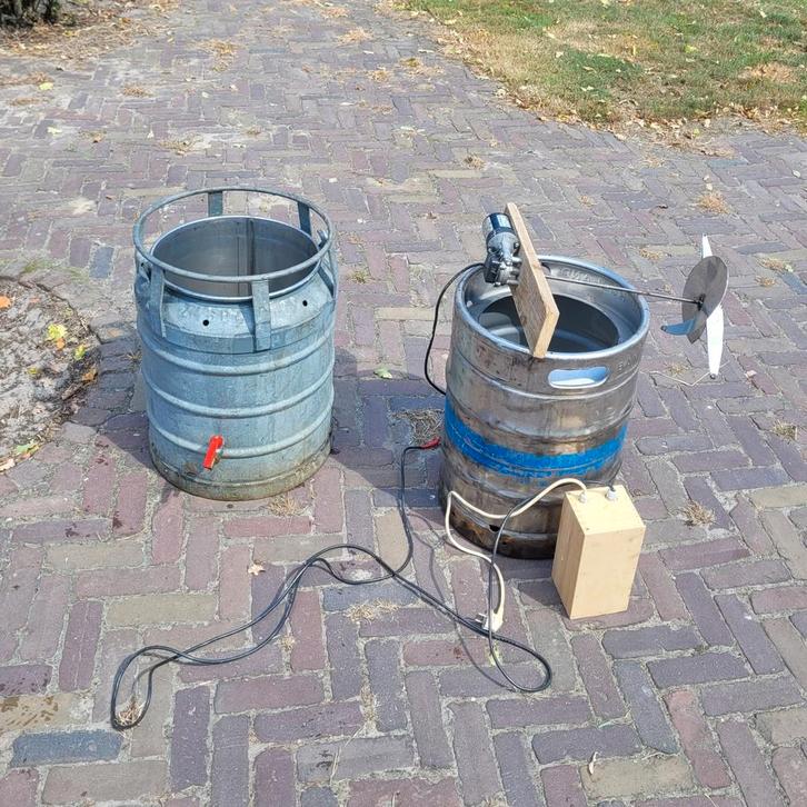 Bierbrouwketels met roerwerk, Hobby en Vrije tijd, Overige Hobby en Vrije tijd, Ophalen