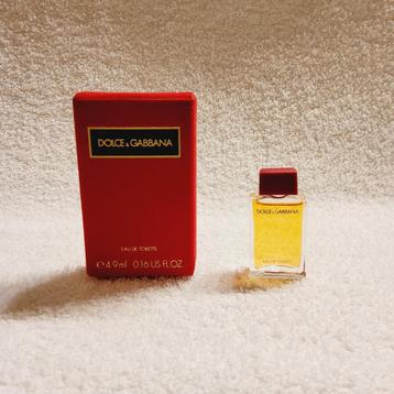 Dolce en Gabbana  Eau de Toilette  4,9 ml. Nieuw met doosje. beschikbaar voor biedingen