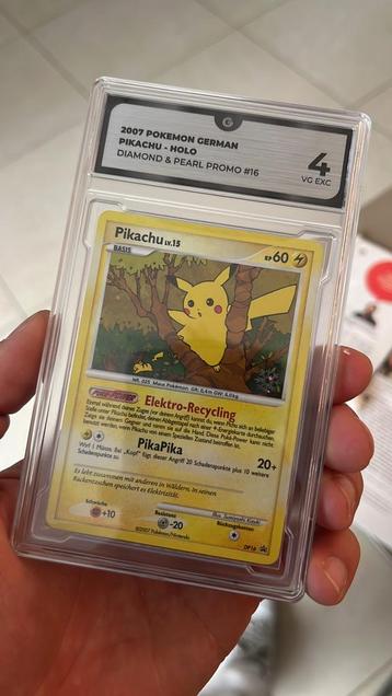 Pikachu dp16 2007 with snowflake beschikbaar voor biedingen