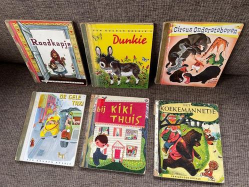 Gouden boekjes - 6 stuks, Boeken, Kinderboeken | Kleuters, Gelezen, Gouden boekje, Ophalen
