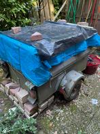 Kleine aanhanger met opslag deksel, Ophalen of Verzenden, Zo goed als nieuw