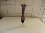 vaasje, glas, kristal, kleur paars, oud, Ophalen of Verzenden