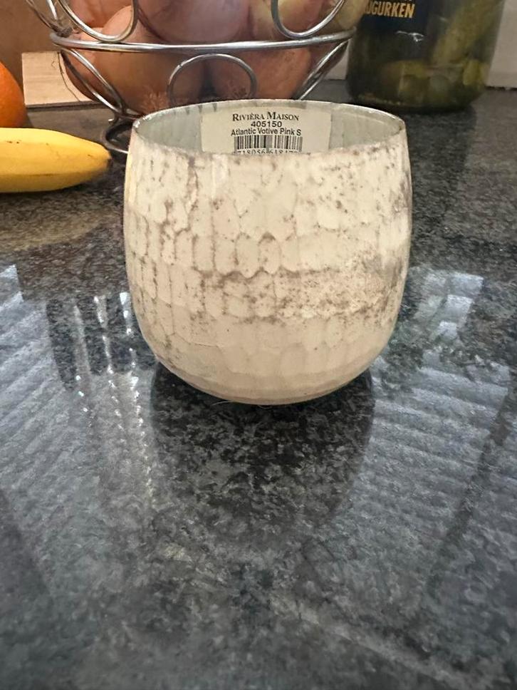 Riviera Maison Atlantic Votive S - Zo goed als nieuw!, Huis en Inrichting, Woonaccessoires | Kandelaars en Kaarsen, Zo goed als nieuw