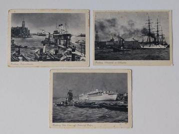 3 Oude ansichtkaarten uit Hamburg. beschikbaar voor biedingen